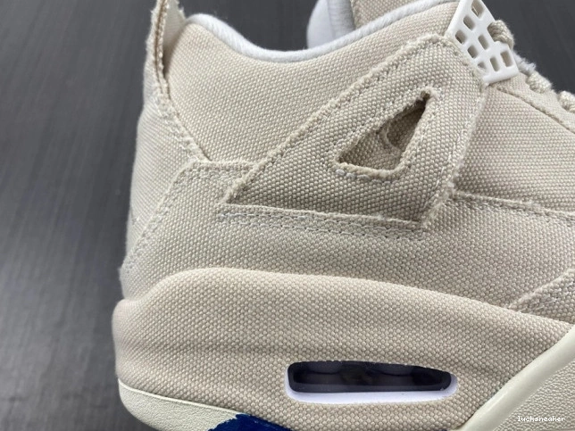 Rep LUCY 4 Retro DQ4909-100 Jordan Canvas (W) Blank 0718